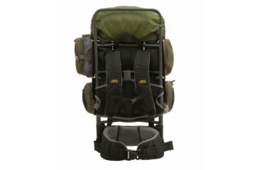 Image of external frame backpack