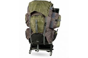 Image of external frame backpack