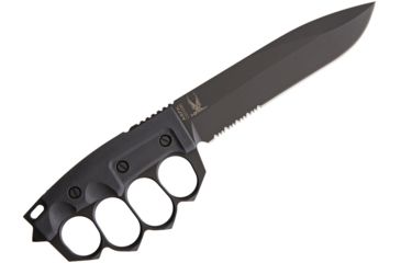 Image of Extrema Ratio A.S.F.K. Trench Knife Fixed Blade Knife, 6.5in, Bohler N-690 Steel, Partially Serrated EXASFK