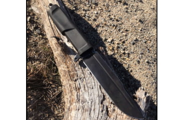 Image of Extrema Ratio DMP Black Fixed Blade Knife, EX0219BLK