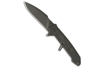 Image of Extrema Ratio Extrema Ratio MF2 Black Liner Lock Knife Black Aluminum 3.375" Black, Black, Bohler N690, adult, BHQ-46496