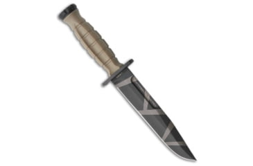 Image of Extrema Ratio Extrema Ratio MK2.1 Desert Warfare Fixed Blade Knife Tan Forprene 7" Tan Camo, Tan, Bohler N690, adult, BHQ-46486