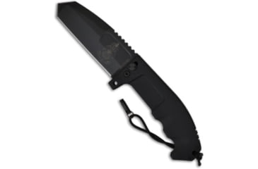 Image of Extrema Ratio Extrema Ratio RAO 185 Tactical Survival Knife 4.72" Black Plain, Black, Bohler N690, adult, BHQ-10005