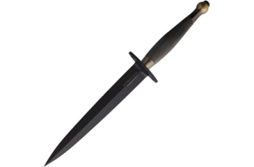 Image of Extrema Ratio Herring NE Fixed Blade Knives, 6.57 in, Bohler N690 Stainless, Dagger Blade, Brass Handle, 04.1000.0319/BL-OR-N