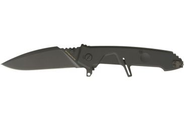 Image of Extrema Ratio MF2 Folder Folding Knife,Cobalt Steel Drop Point, Black Anodized Aluminum Alloy Handle EX133MF2