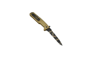 Image of Extrema Ratio Nemesis Desert Warfare Folding Knife,4.375in,Bohler N-690 Steel,Desert Tan,Aluminum Handle, 136NEMDW