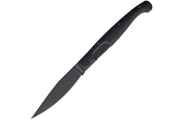 Image of Extrema Ratio Resolza 10 Linerlock Folding Knife, Black, Black anodized aluminum handle, 0168BLK