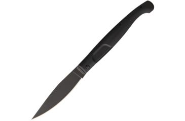 Image of Extrema Ratio Resolza Linerlock Black Folding Knife,4.75in,Bohler N-690 Steel,Black,Aluminum Handle EX135RESBL
