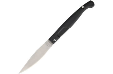 Image of Extrema Ratio Resolza S Linerlock SW Folding Knife,3in,Bohler N-690 Steel,Standard Edge,Stonewash,Black,Aluminum Handle EX0362SW