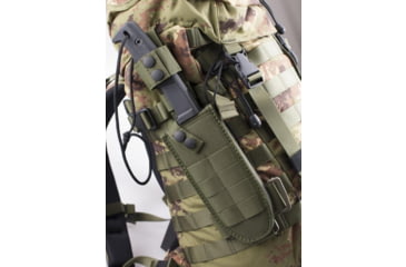 Image of Extrema Ratio Selvan Fixed Blade Knife, OD Green Sheath System EX129SELG