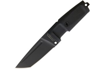 Image of Extrema Ratio T4000 C Black Fixed Blade Knife, 4in, Bohler N-690 Steel, Standard Edge, Tanto, Handle EX0434BLK