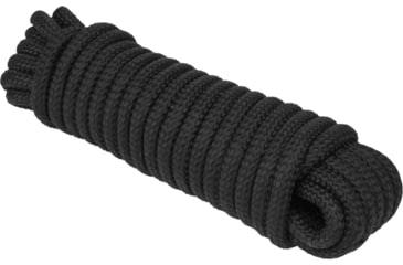 Image of Extreme Max 16-Strand Diamond Braid Utility Rope - 5/8in, Black, 5/8in x 100ft, 3008.0334