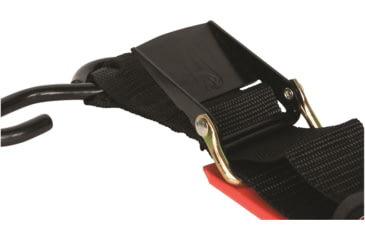 Image of Extreme Max 2in x 6 Padded Transom Tiedown - Orange Pad, Pair, 3005.1264