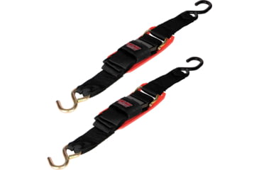 Image of Extreme Max 2in x 6 Padded Transom Tiedown - Orange Pad, Pair, 3005.1264