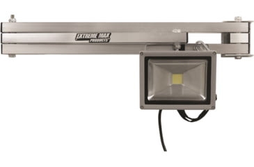 Image of Extreme Max Adjustable Aluminum Swing Arm LED Industrial Work Light For Warehouse Race Trailer Shop Garage Workbench, 5001.6065