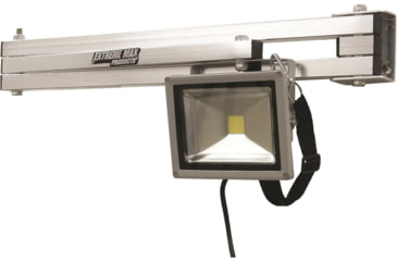 Image of Extreme Max Adjustable Aluminum Swing Arm LED Industrial Work Light For Warehouse Race Trailer Shop Garage Workbench, 5001.6065