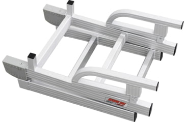 Image of Extreme Max Aluminum 4 Step Compact Folding Pontoon Boarding Ladder, 3005.4089