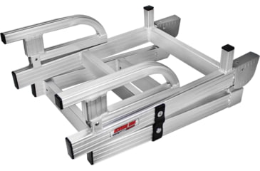 Image of Extreme Max Aluminum 4 Step Compact Folding Pontoon Boarding Ladder, 3005.4089