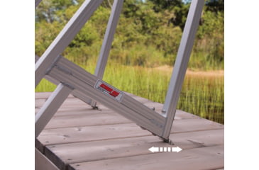 Image of Extreme Max Aluminum Pontoon/Dock Ladder 5 Step, 3005.3383