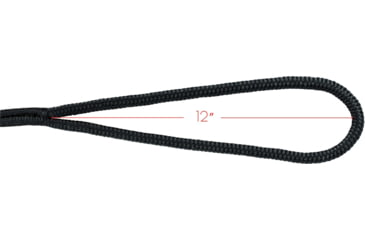 Image of Extreme Max Boattector Double Braid Nylon Dock Line - 3/8in x 20, Black, 3006.2093