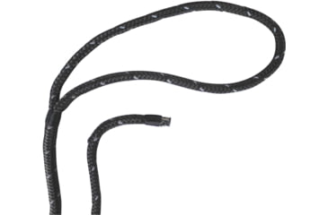 Image of Extreme Max Boattector Double Braid Nylon Dock Line - 3/8in x 20, Black with Reflective Tracer, 3006.2469