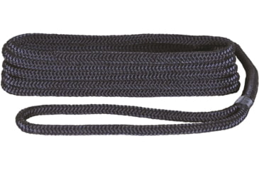 Image of Extreme Max Boattector Double Braid Nylon Dock Line - 3/8in x 20, Navy, 3006.2936
