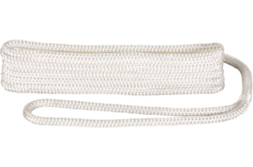 Image of Extreme Max Boattector Double Braid Nylon Dock Line - 3/8in x 20, White, 3006.2933