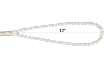 Image of Extreme Max Boattector Double Braid Nylon Dock Line - 3/8in x 20, White, 3006.2933