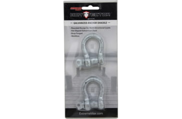Image of Extreme Max Boattector Galvanized Anchor Shackle, 3/8in, 3006.6608