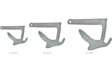 Image of Extreme Max Boattector Galvanized Claw Anchor 11lb., 3006.6533