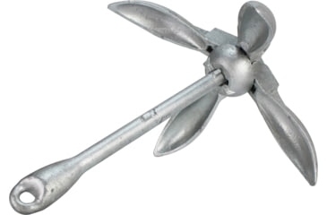 Image of Extreme Max Boattector Galvanized Folding/Grapnel Anchor 13lbs., 3006.6669