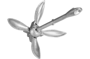 Image of Extreme Max Boattector Galvanized Folding/Grapnel Anchor 13lbs., 3006.6669