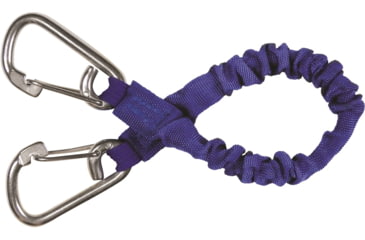 Image of Extreme Max Boattector High-Strength Line Snubber &amp; Storage Bungee, Value 2-Pack - 12in With Hooks, Blue, Medium, 3006.2899