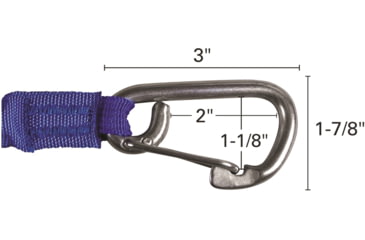 Image of Extreme Max Boattector High-Strength Line Snubber &amp; Storage Bungee, Value 2-Pack - 12in With Hooks, Blue, Medium, 3006.2899