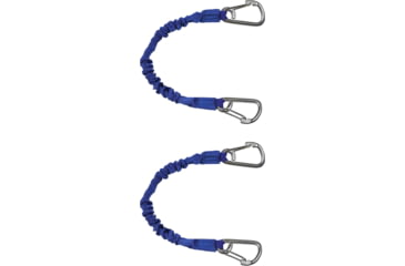 Image of Extreme Max Boattector High-Strength Line Snubber &amp; Storage Bungee, Value 2-Pack - 12in With Hooks, Blue, Medium, 3006.2899