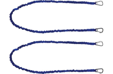 Image of Extreme Max Boattector High-Strength Line Snubber &amp; Storage Bungee, Value 2-Pack - 60 With Hooks, Blue, Medium, 3006.2915