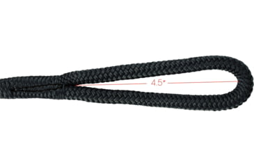 Image of Extreme Max Boattector Premium Double Braid Nylon Fender Line Value 2-Pack - 3/8in x 6, Black, 3006.2168