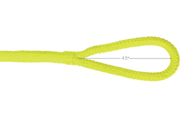 Image of Extreme Max Boattector Premium Double Braid Nylon Fender Line Value 2-Pack - 3/8in x 6, Neon Yellow, 3006.2599