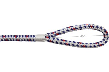 Image of Extreme Max Boattector Premium Double Braid Nylon Fender Line Value 2-Pack - 3/8in x 6, Old Glory, 3006.2609