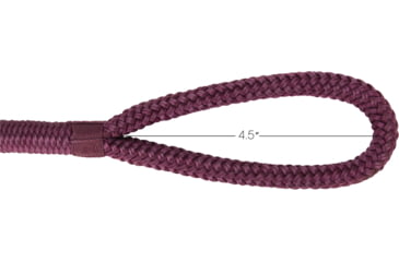 Image of Extreme Max Boattector Premium Double Braid Nylon Fender Line Value 2-Pack - 3/8in x 6, Plum, 3006.2585