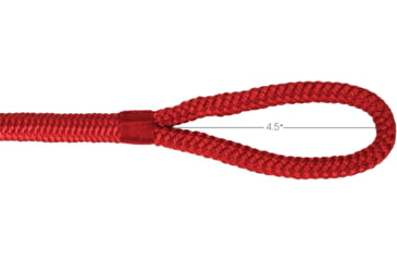 Image of Extreme Max Boattector Premium Double Braid Nylon Fender Line Value 2-Pack - 3/8in x 6, Red, 3006.2588
