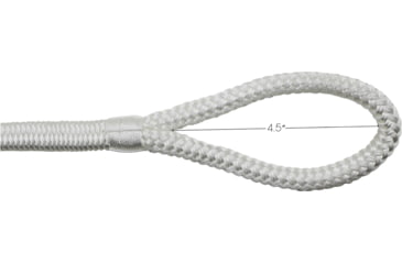 Image of Extreme Max Boattector Premium Double Braid Nylon Fender Line Value 2-Pack - 3/8in x 6, White, 3006.2591