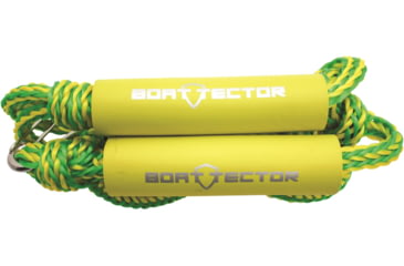Image of Extreme Max Boattector PWC Bungee Dock Line Value 2-Pack, Green/Yellow, 6ft, 3006.2577