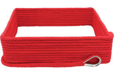 Image of Extreme Max Boattector Solid Braid Mfp Anchor Line With Thimble - 3/8in x 100ft, Red, 3006.2651