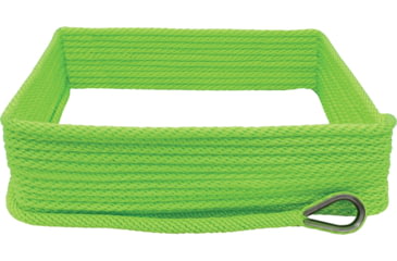 Image of Extreme Max Boattector Solid Braid Mfp Anchor Line With Thimble - 3/8in x 50ft, Neon Green, 3006.2639