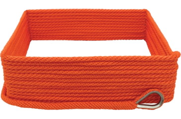 Image of Extreme Max Boattector Solid Braid Mfp Anchor Line With Thimble - 3/8in x 50ft, Neon Orange, 3006.2636