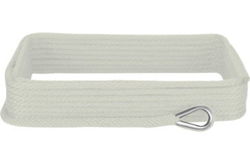 Image of Extreme Max Boattector Solid Braid Mfp Anchor Line With Thimble - 3/8in x 50ft, White, 3006.2045