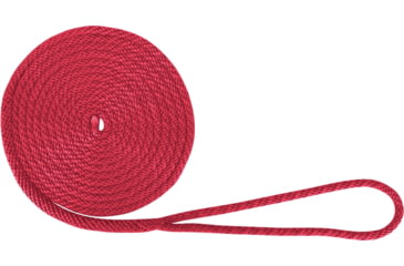 Image of Extreme Max Boattector Solid Braid Mfp Dock Line - 3/8in x 15, Red, 3006.2006