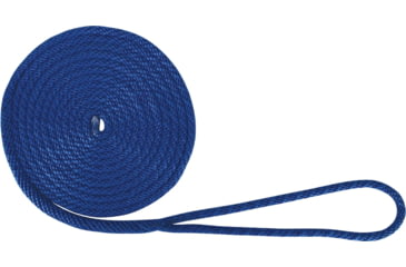 Image of Extreme Max Boattector Solid Braid Mfp Dock Line - 3/8in x 15, Royal Blue, 3006.2009