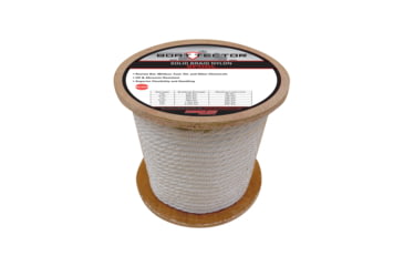Image of Extreme Max Boattector Solid Braid Nylon Rope - 5/16in x 500, White, 5/16in x 500ft, 3006.2201